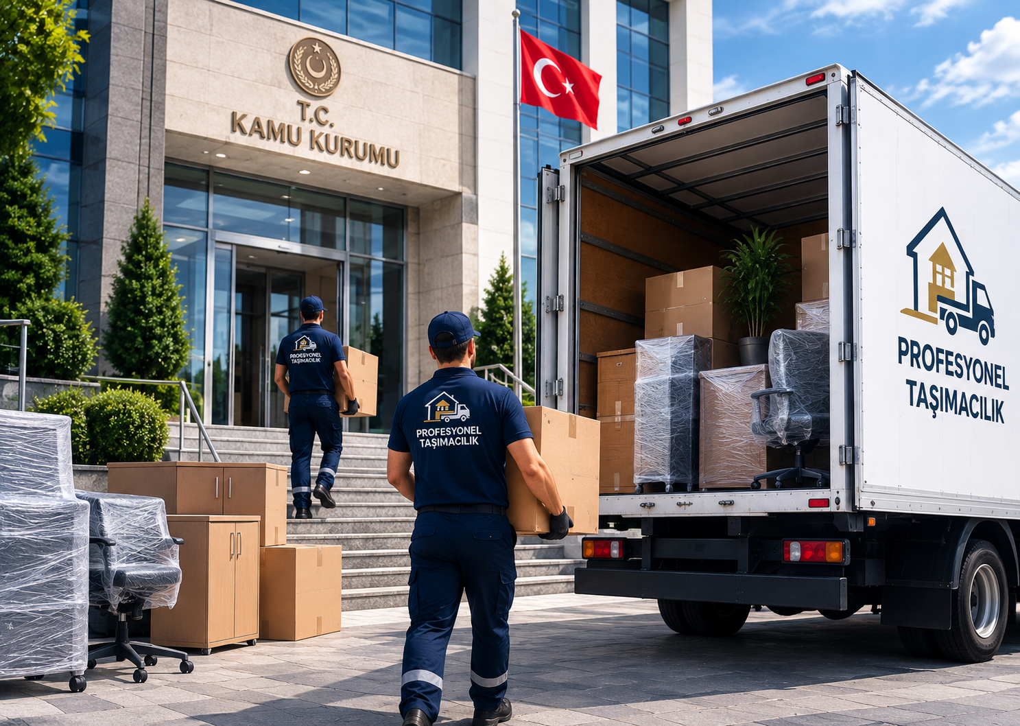 Kamu kurumları için profesyonel taşımacılık hizmeti